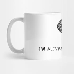 African Elephant - I'm Alive! - meaningful animal design Mug